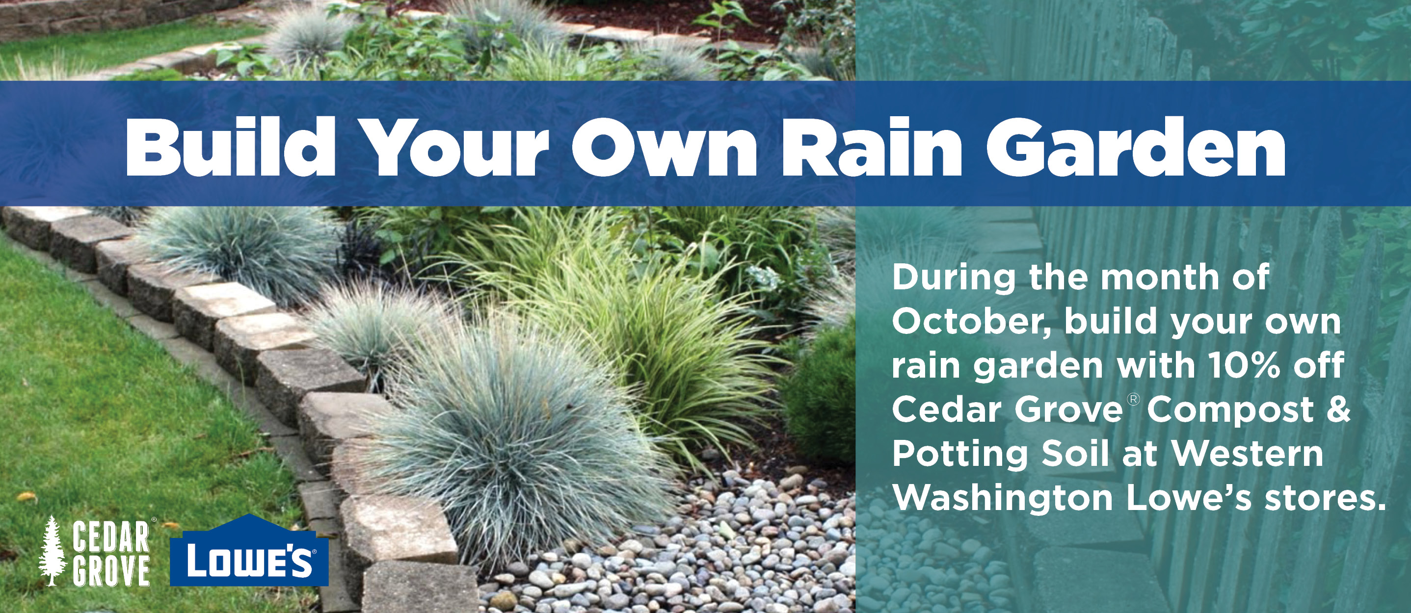 Rain Gardens Cedar Grove Organic Compost