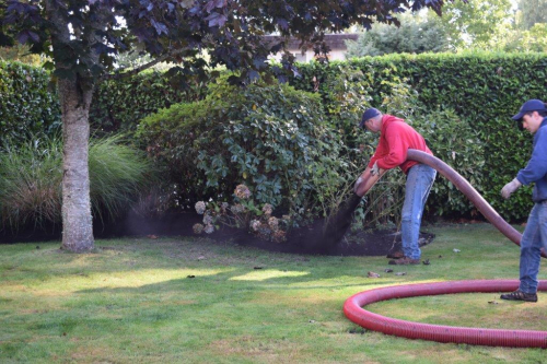 mulch blower hose